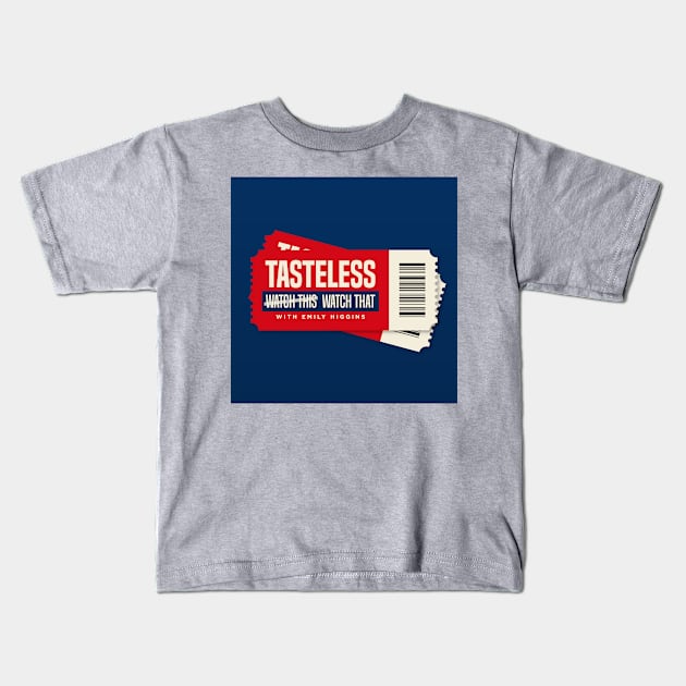 Square Logo Kids T-Shirt by Tasteless Podcast